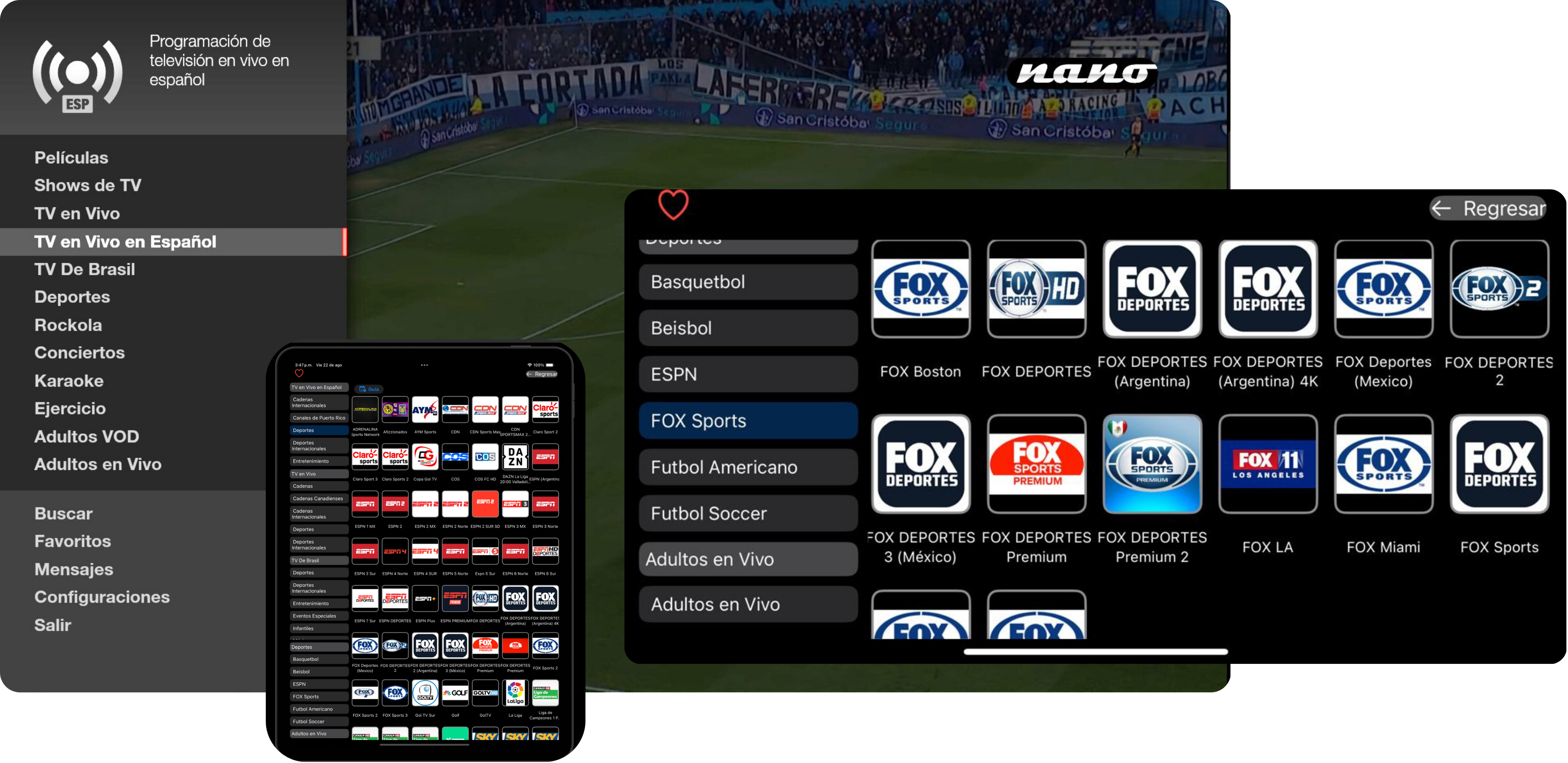 Deportes en vivo